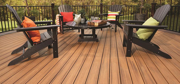 Black TREX Decking in Lynwood, CA